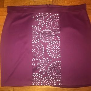 2 for $10 Purple and Blush skirt